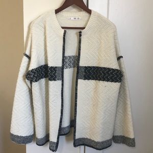 Mango wool cardigan size xs